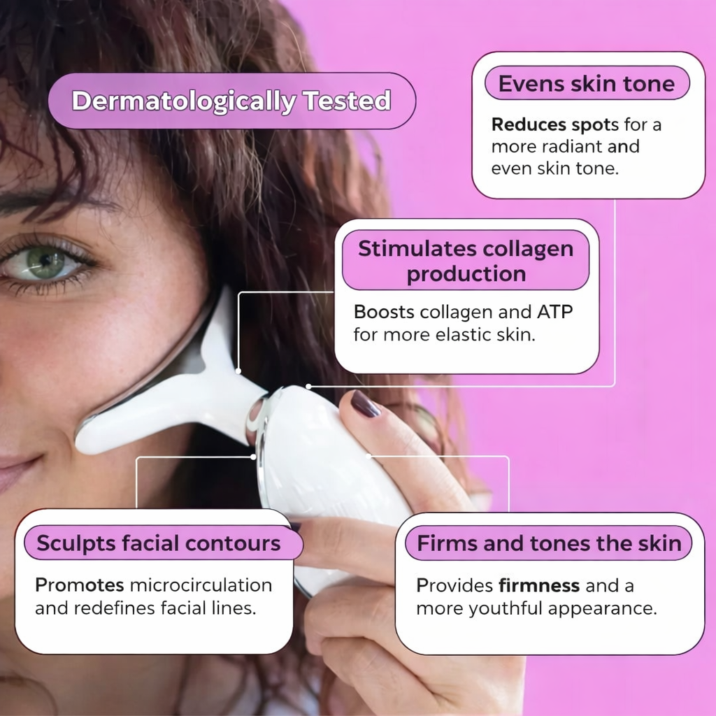 Bairea - Toning LED Facial Massager