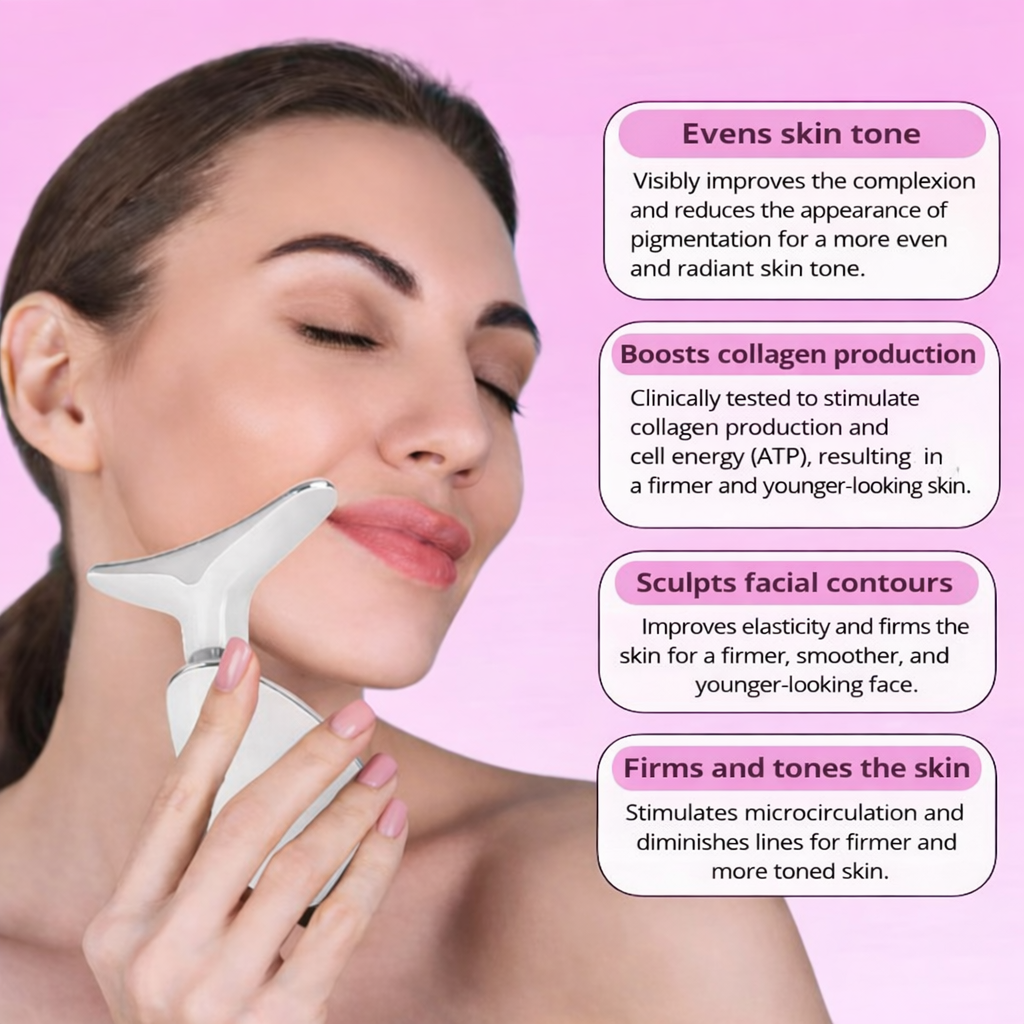 Bairea - Toning LED Facial Massager